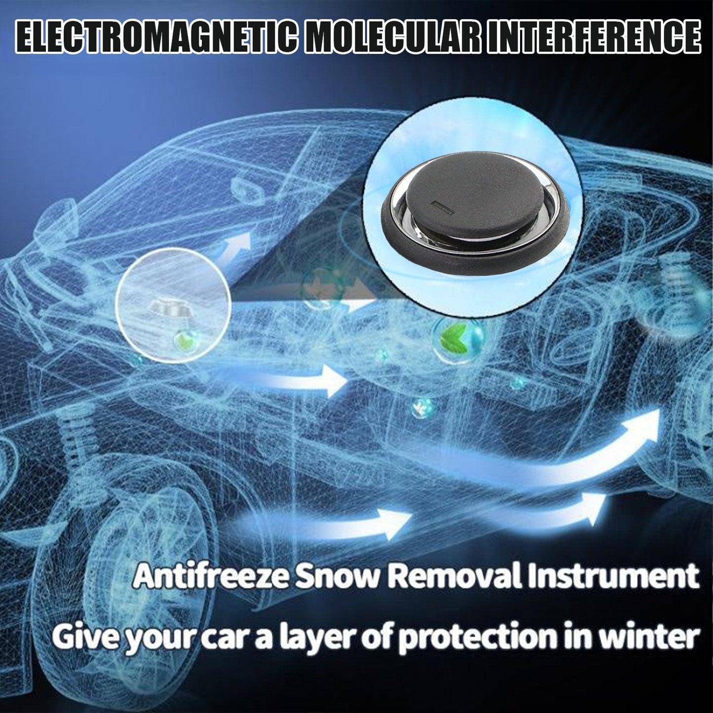 No More Shivering Shovels: Meet the Smart Solution for Instant Car De-Icing & Snow Removal!
