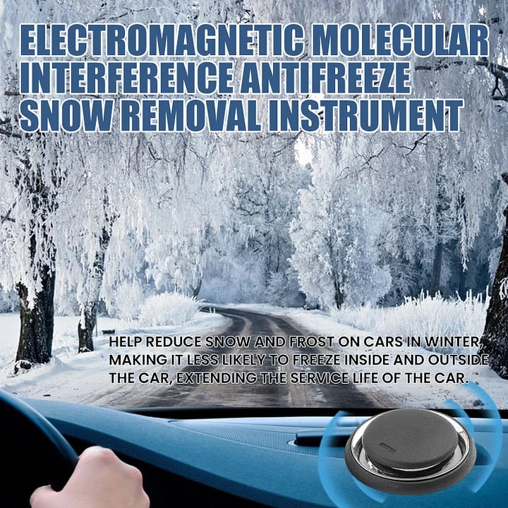 No More Shivering Shovels: Meet the Smart Solution for Instant Car De-Icing & Snow Removal!