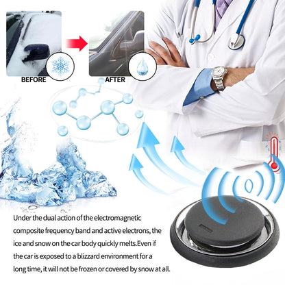 No More Shivering Shovels: Meet the Smart Solution for Instant Car De-Icing & Snow Removal!