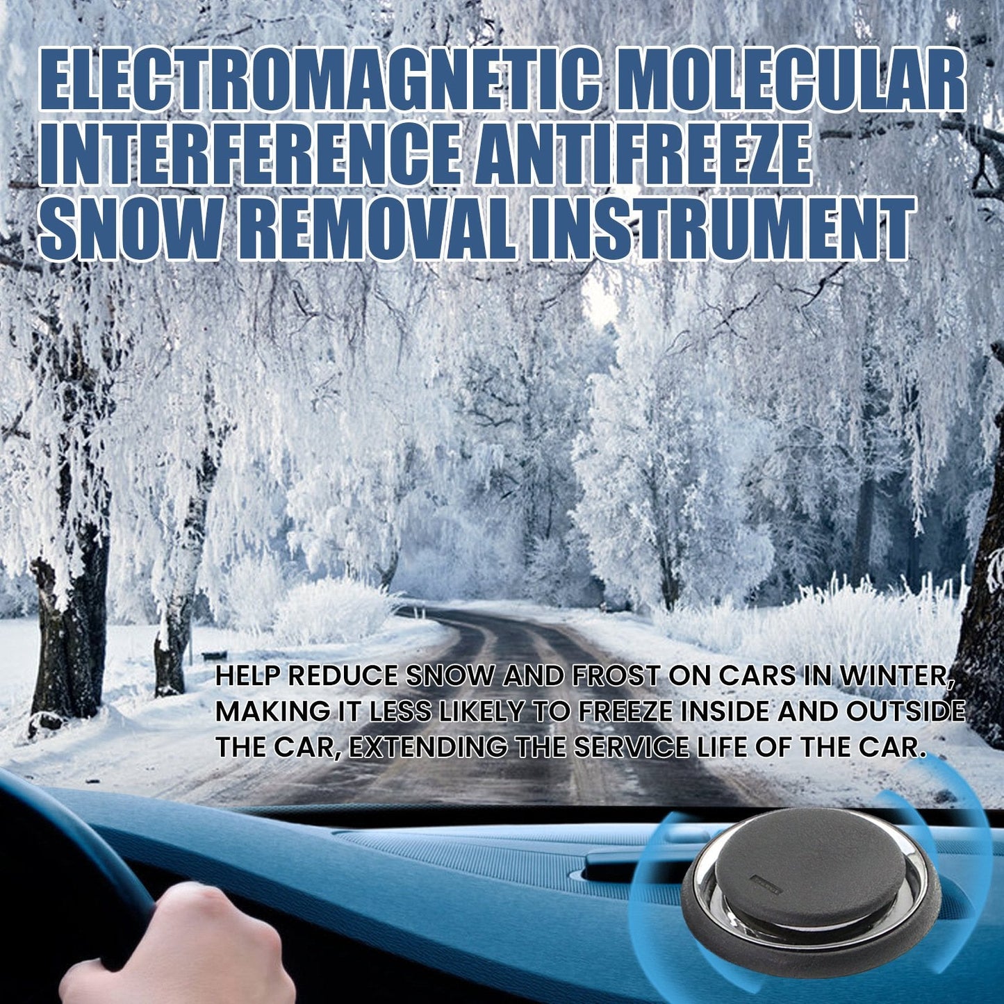 No More Shivering Shovels: Meet the Smart Solution for Instant Car De-Icing & Snow Removal!