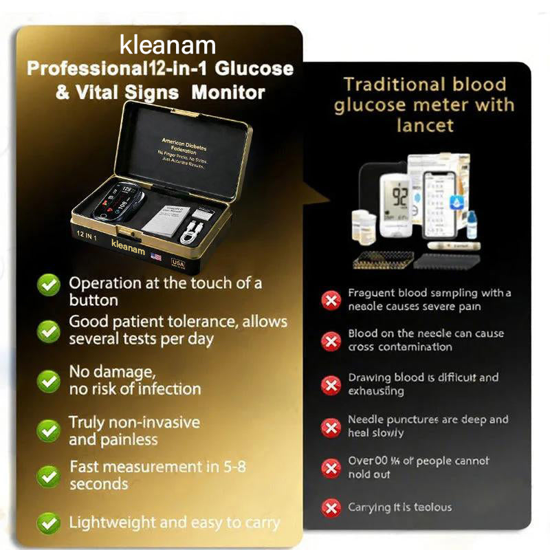 🔥Final 2 Hours: Only Limited Stock Left 🏆KLENIMORE™ Non-Invasive Health Monitor 99.9% Accuracy (Mayo Clinic Recommended)