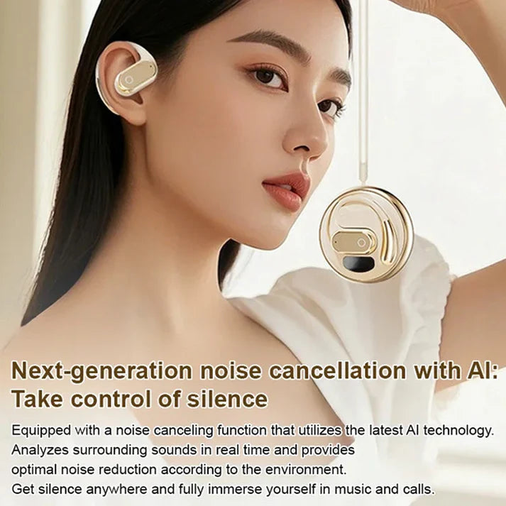 🔥 Final 2 Hours : Only Limited Stock Left🏆KLENIMORE Bone Conduction Smart Hearing Headphones （Mayo Clinic Recommended）