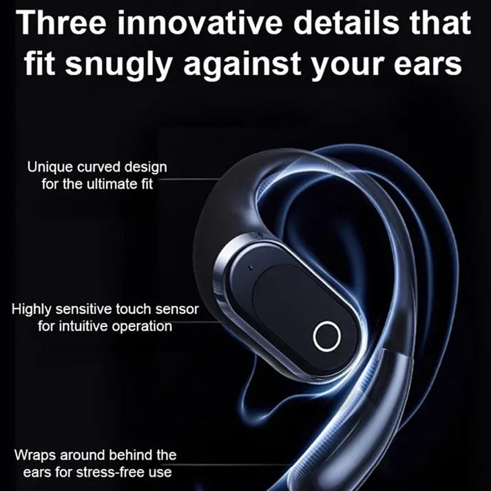 🔥 Final 2 Hours : Only Limited Stock Left🏆KLENIMORE Bone Conduction Smart Hearing Headphones （Mayo Clinic Recommended）