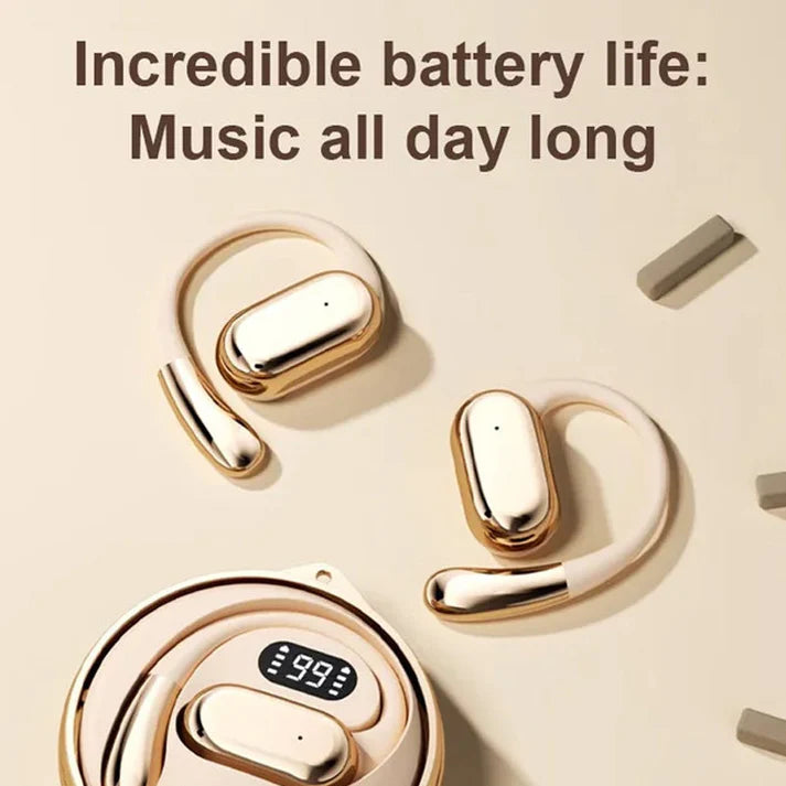 🔥 Final 2 Hours : Only Limited Stock Left🏆KLENIMORE Bone Conduction Smart Hearing Headphones （Mayo Clinic Recommended）