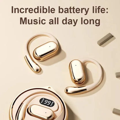 🔥 Final 2 Hours : Only Limited Stock Left🏆KLENIMORE Bone Conduction Smart Hearing Headphones （Mayo Clinic Recommended）